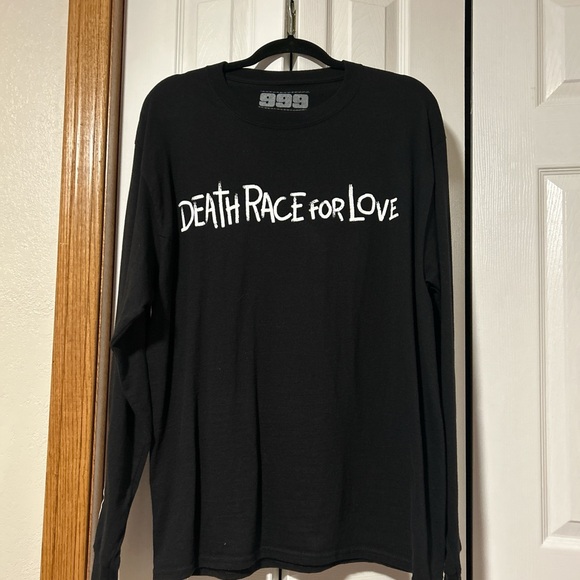 Juice Wrld Death Race for Love Black Long Sleeve Shirt - Picture 1 of 3